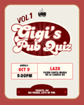 Gigi's Pub Quiz - Entrada