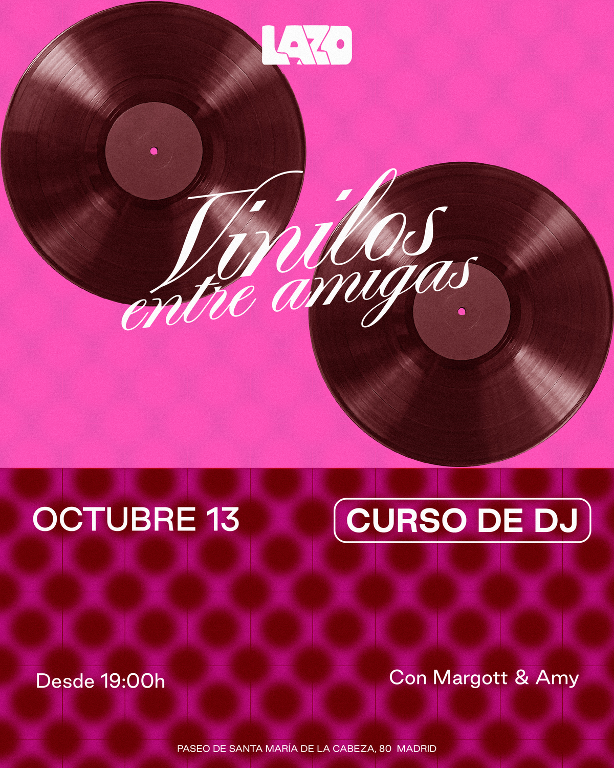VINILOS ENTRE AMIGAS (CURSO DE DJ)